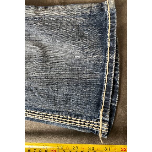 Rock Revival Easy Boot Parel Size 28 Faded Grunge Women Jeans - Picture 7 of 7